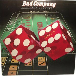 1975/76 33 LP VINYL BAD COMPANY STRAIGHT SHOOTER
